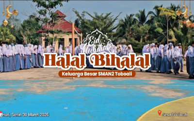SMA Negeri 2 Toboali Gelar Halal Bihalal Pasca Libur Lebaran